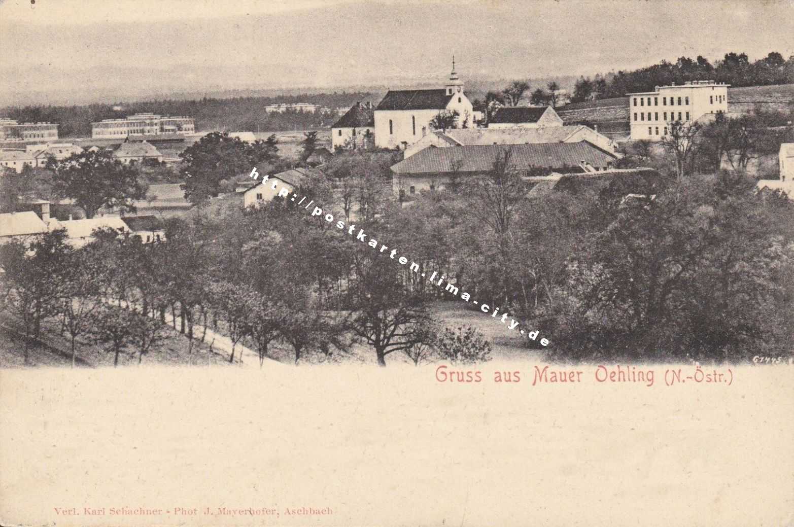Mauer Öhling 1905